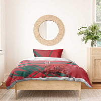 Wales Football Red Dragon Bedding Set Welsh National Team Spirit