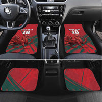 Wales Football Red Dragon Custom Car Mats Welsh National Team Spirit