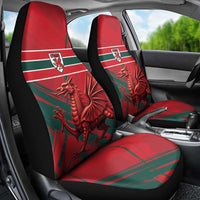 Wales Football Red Dragon Car Seat Cover Welsh National Team Spirit