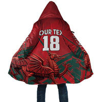 Wales Football Red Dragon Custom Cloak Welsh National Team Spirit