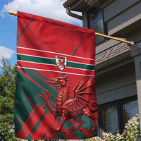 Wales Football Red Dragon Garden Flag Welsh National Team Spirit