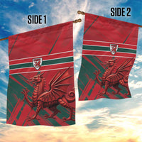 Wales Football Red Dragon Garden Flag Welsh National Team Spirit