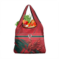Wales Football Red Dragon Grocery Bag Welsh National Team Spirit