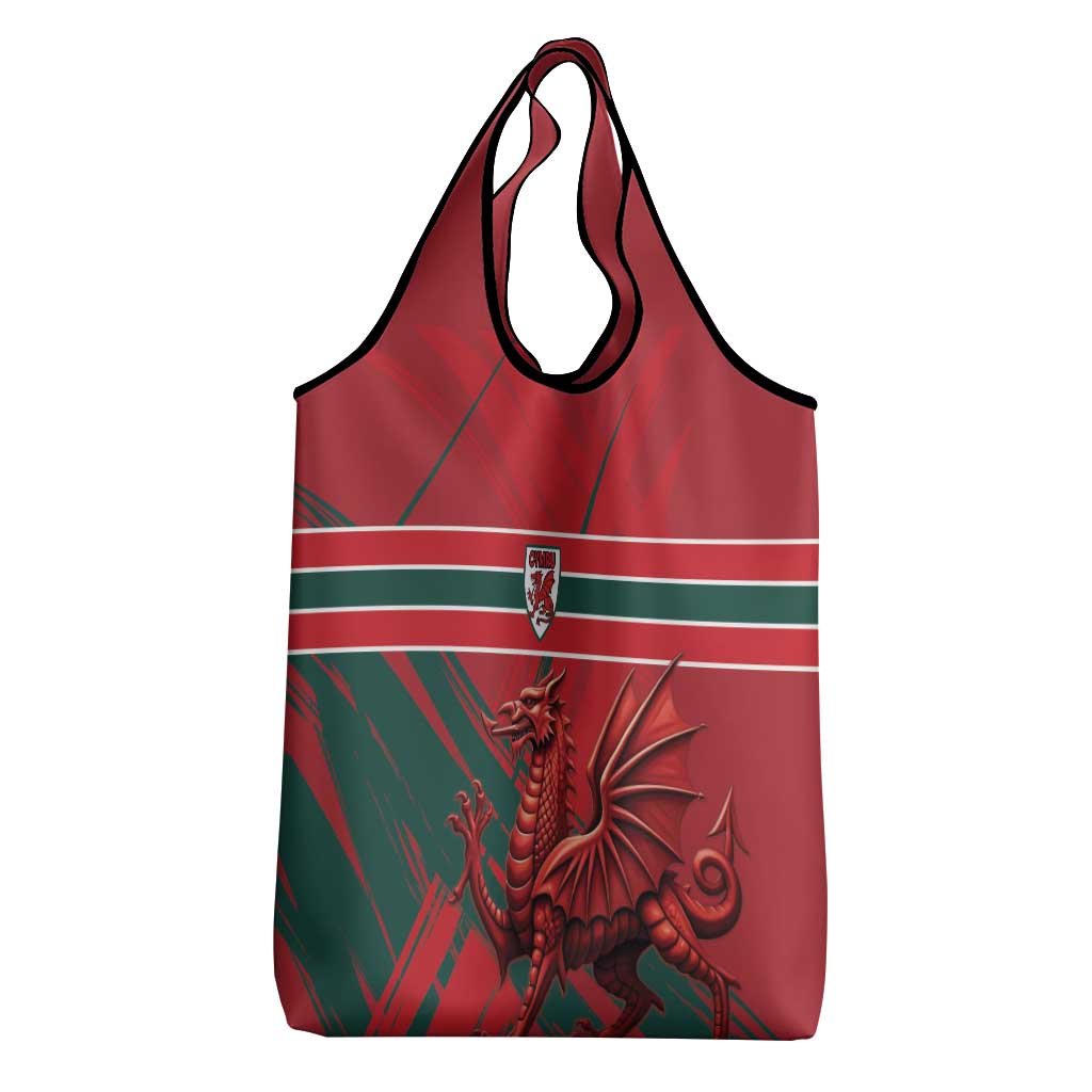 Wales Football Red Dragon Grocery Bag Welsh National Team Spirit