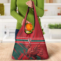 Wales Football Red Dragon Grocery Bag Welsh National Team Spirit