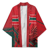 Wales Football Red Dragon Custom Kimono Welsh National Team Spirit