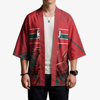Wales Football Red Dragon Custom Kimono Welsh National Team Spirit