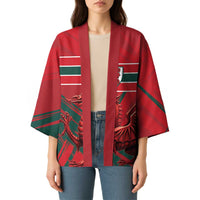 Wales Football Red Dragon Custom Kimono Welsh National Team Spirit