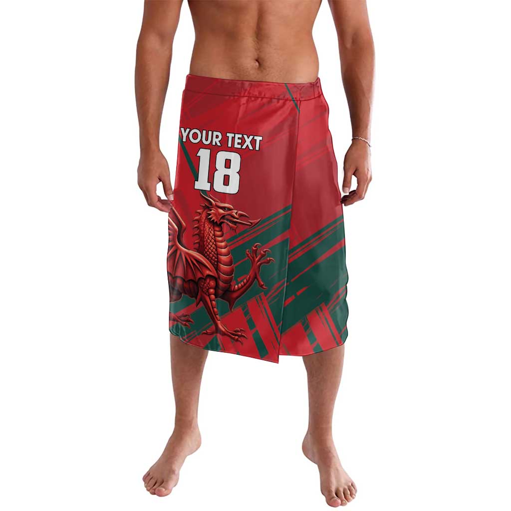 Wales Football Red Dragon Custom Lavalava Welsh National Team Spirit