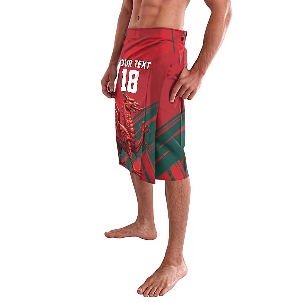 Wales Football Red Dragon Custom Lavalava Welsh National Team Spirit