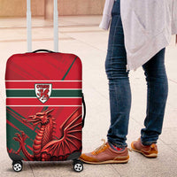 Wales Football Red Dragon Luggage Cover Welsh National Team Spirit