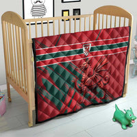 Wales Football Red Dragon Quilt Welsh National Team Spirit