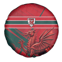 Wales Football Red Dragon Spare Tire Cover Welsh National Team Spirit