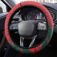 Wales Football Red Dragon Steering Wheel Cover Welsh National Team Spirit