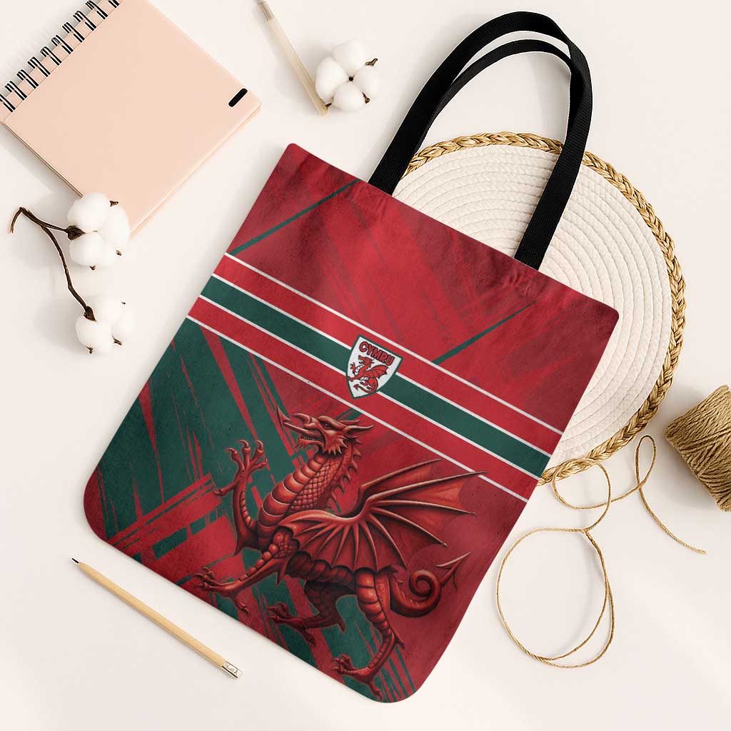 Wales Football Red Dragon Tote Bag Welsh National Team Spirit