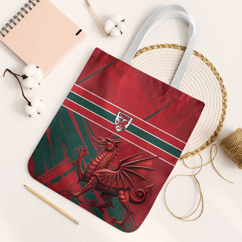 Wales Football Red Dragon Tote Bag Welsh National Team Spirit