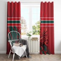 Wales Football Red Dragon Window Curtain Welsh National Team Spirit