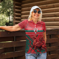 Wales Football Red Dragon Custom Women Polo Shirt Welsh National Team Spirit