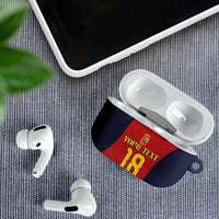Custom Spain Football AirPods Case La Roja National Pride