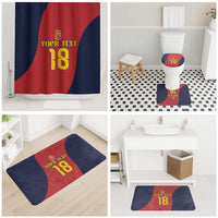 Custom Spain Football Bathroom Set La Roja National Pride