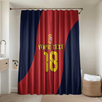 Custom Spain Football Bathroom Set La Roja National Pride