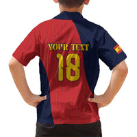 Custom Spain Football Hawaiian Shirt La Roja National Pride