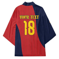 Custom Spain Football Kimono La Roja National Pride
