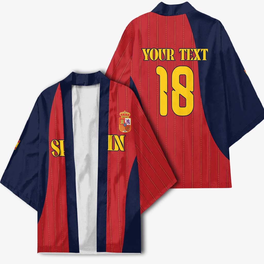 Custom Spain Football Kimono La Roja National Pride
