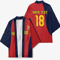 Custom Spain Football Kimono La Roja National Pride