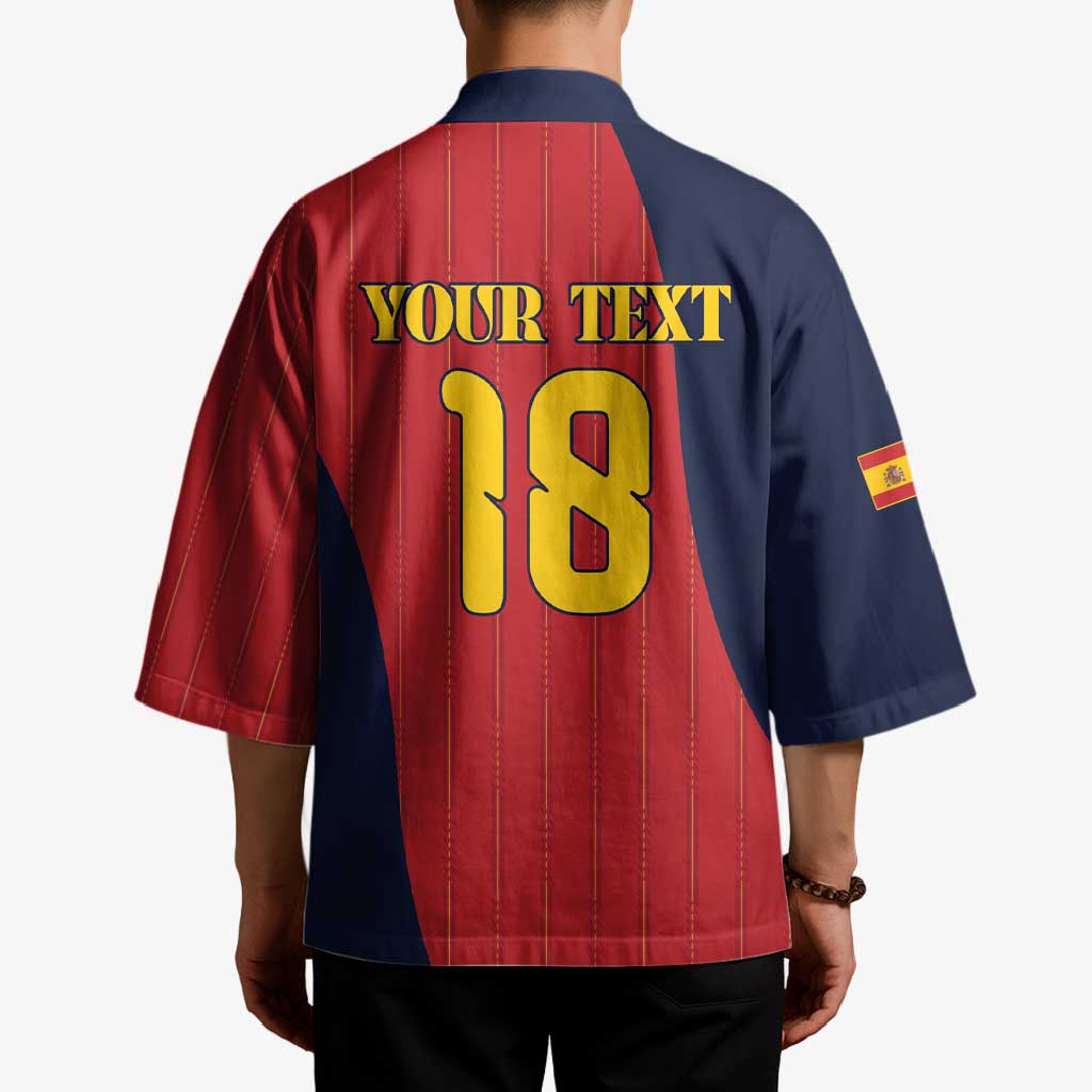 Custom Spain Football Kimono La Roja National Pride