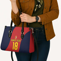 Custom Spain Football Leather Bag La Roja National Pride