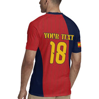 Custom Spain Football Rugby Jersey La Roja National Pride