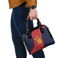 Custom Spain Football Shoulder Handbag La Roja National Pride