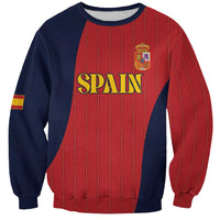 Custom Spain Football Sweatshirt La Roja National Pride