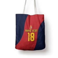 Custom Spain Football Tote Bag La Roja National Pride