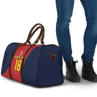 Custom Spain Football Travel Bag La Roja National Pride