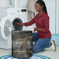 Montford Point Marines 1942-1949 Laundry Basket The Right to Fight Legacy Tribute