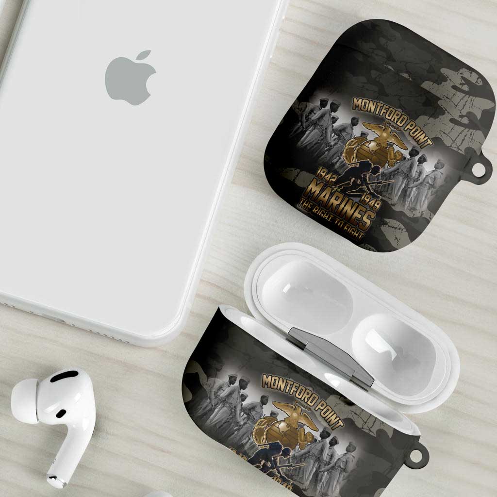 Montford Point Marines 1942-1949 AirPods Case The Right to Fight Legacy Tribute