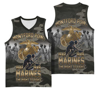 Montford Point Marines 1942-1949 Basketball Jersey The Right to Fight Legacy Tribute
