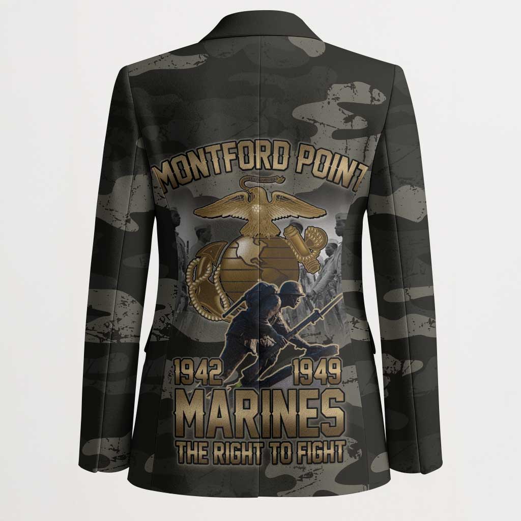 Montford Point Marines 1942-1949 Blazer The Right to Fight Legacy Tribute