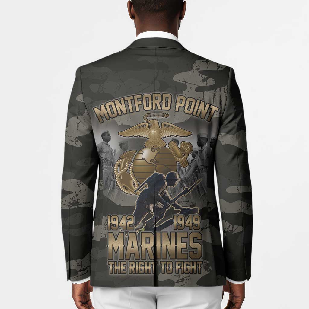 Montford Point Marines 1942-1949 Blazer The Right to Fight Legacy Tribute