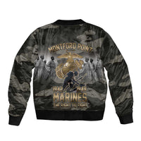 Montford Point Marines 1942-1949 Bomber Jacket The Right to Fight Legacy Tribute