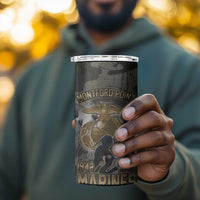 Montford Point Marines 1942-1949 4 in 1 Can Cooler Tumbler The Right to Fight Legacy Tribute