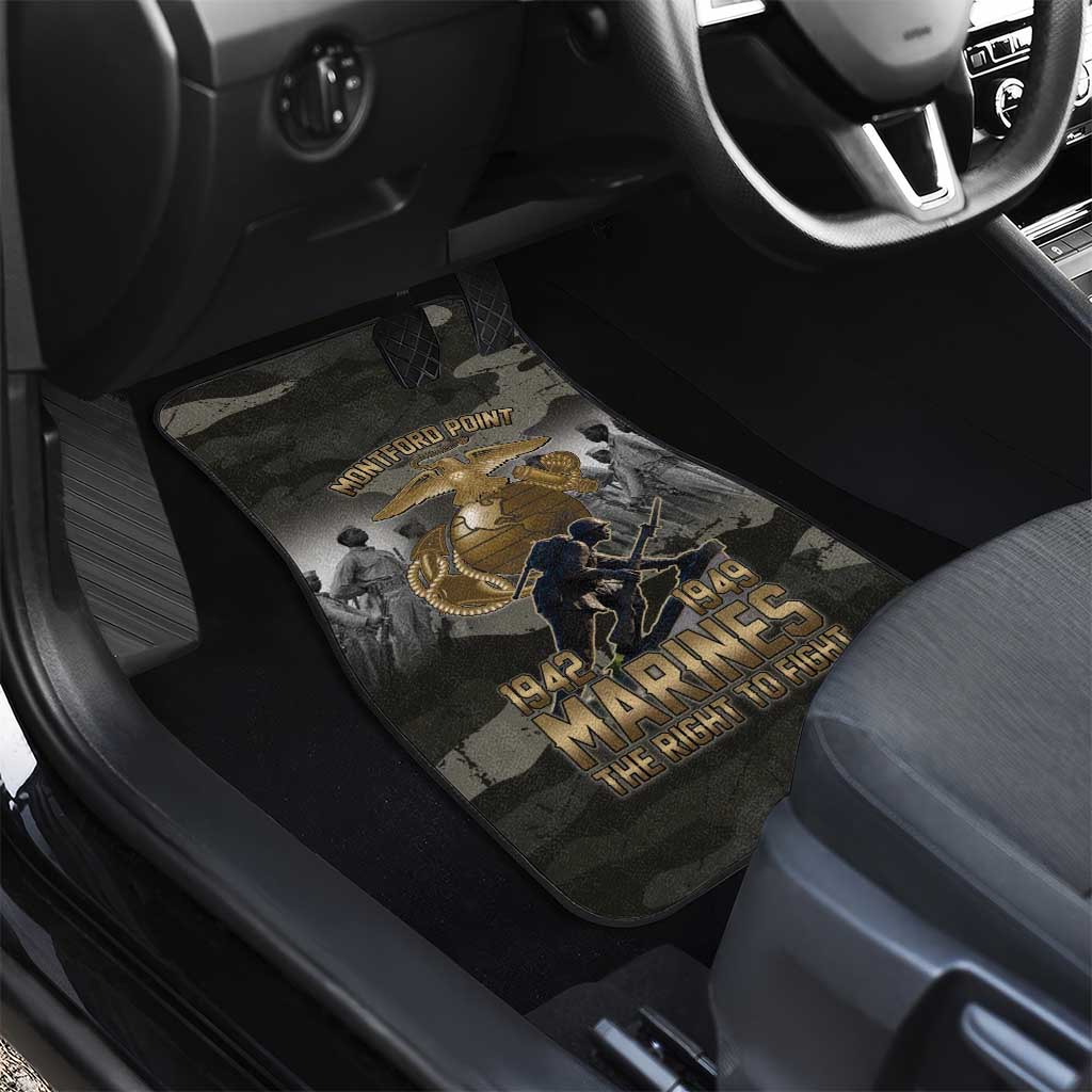 Montford Point Marines 1942-1949 Car Mats The Right to Fight Legacy Tribute