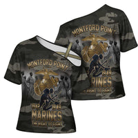 Montford Point Marines 1942-1949 Cross Shoulder Shirt The Right to Fight Legacy Tribute