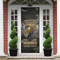 Montford Point Marines 1942-1949 Door Cover The Right to Fight Legacy Tribute
