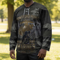 Montford Point Marines 1942-1949 Hockey Jersey The Right to Fight Legacy Tribute