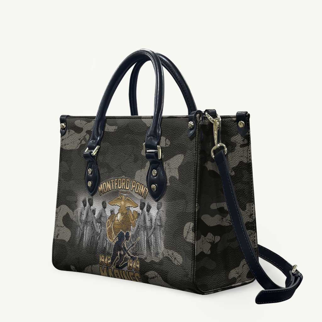 Montford Point Marines 1942-1949 Leather Bag The Right to Fight Legacy Tribute