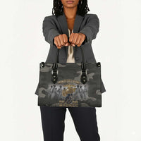 Montford Point Marines 1942-1949 Leather Bag The Right to Fight Legacy Tribute