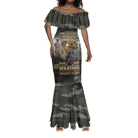 Montford Point Marines 1942-1949 Mermaid Dress The Right to Fight Legacy Tribute